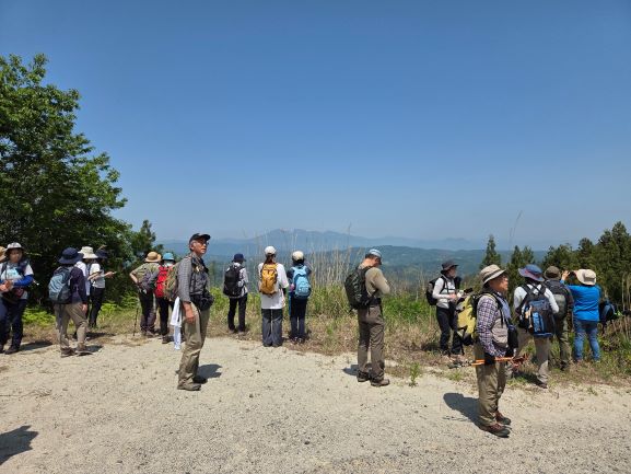 小塚山林道の展望スポット
