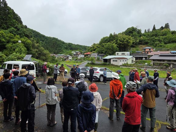 白根地区交流館に集合