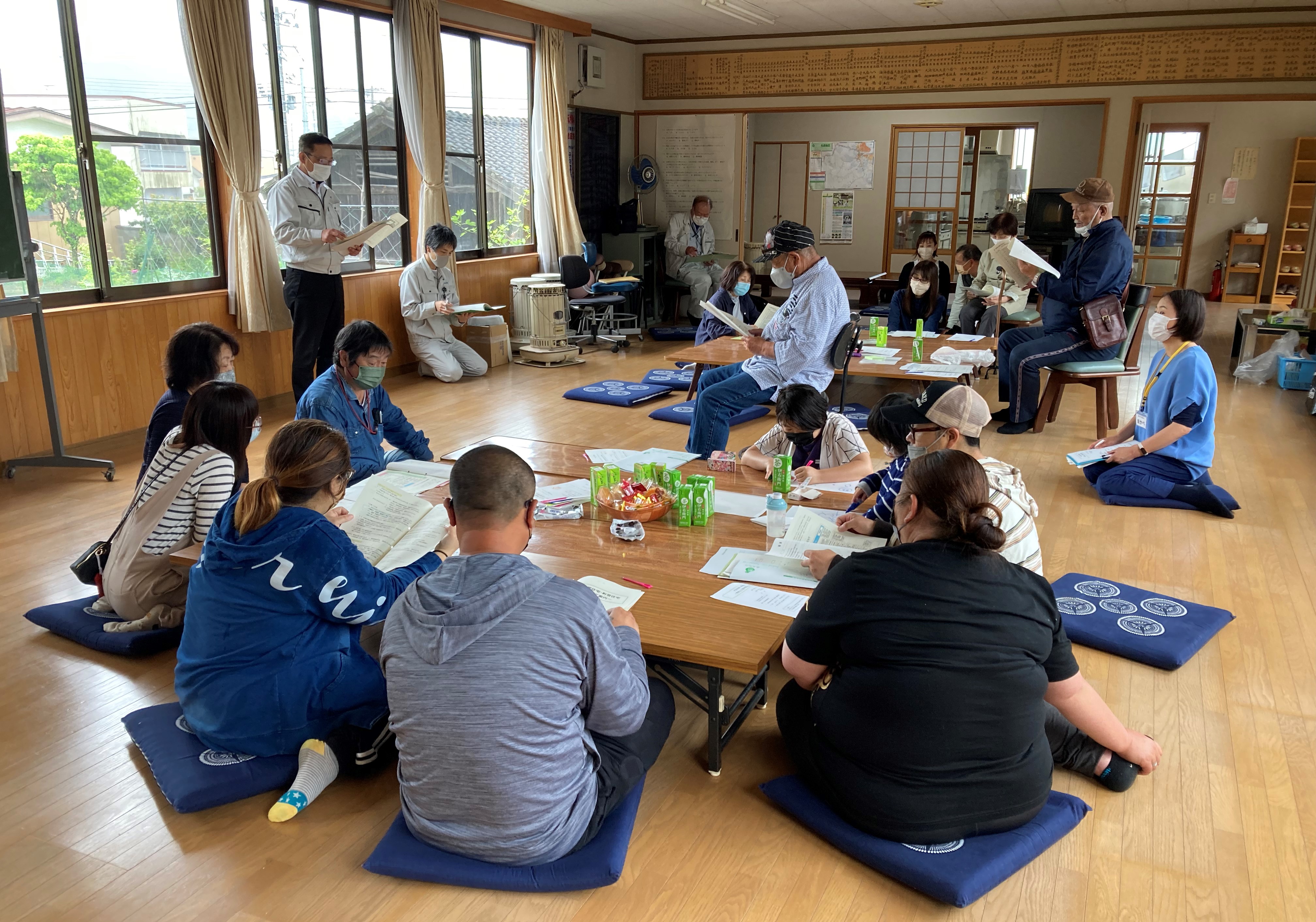 竹谷住宅内覧会の様子