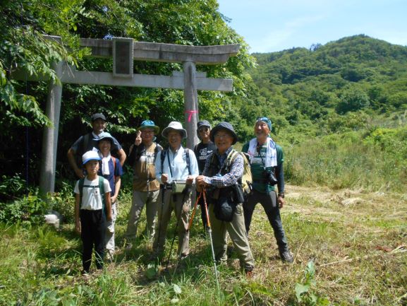黒佐野登山口