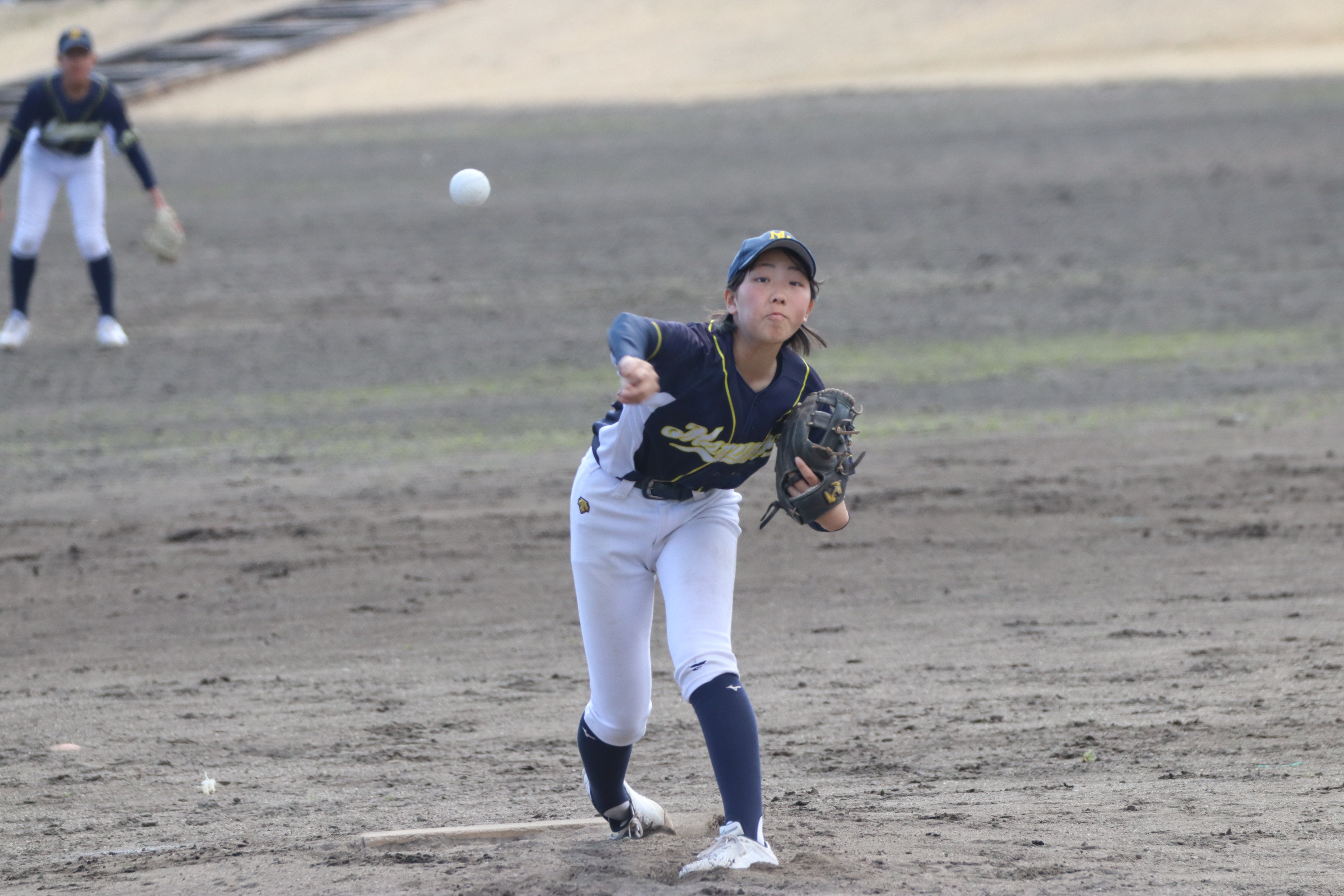 丸森中学校軟式野球部 投手