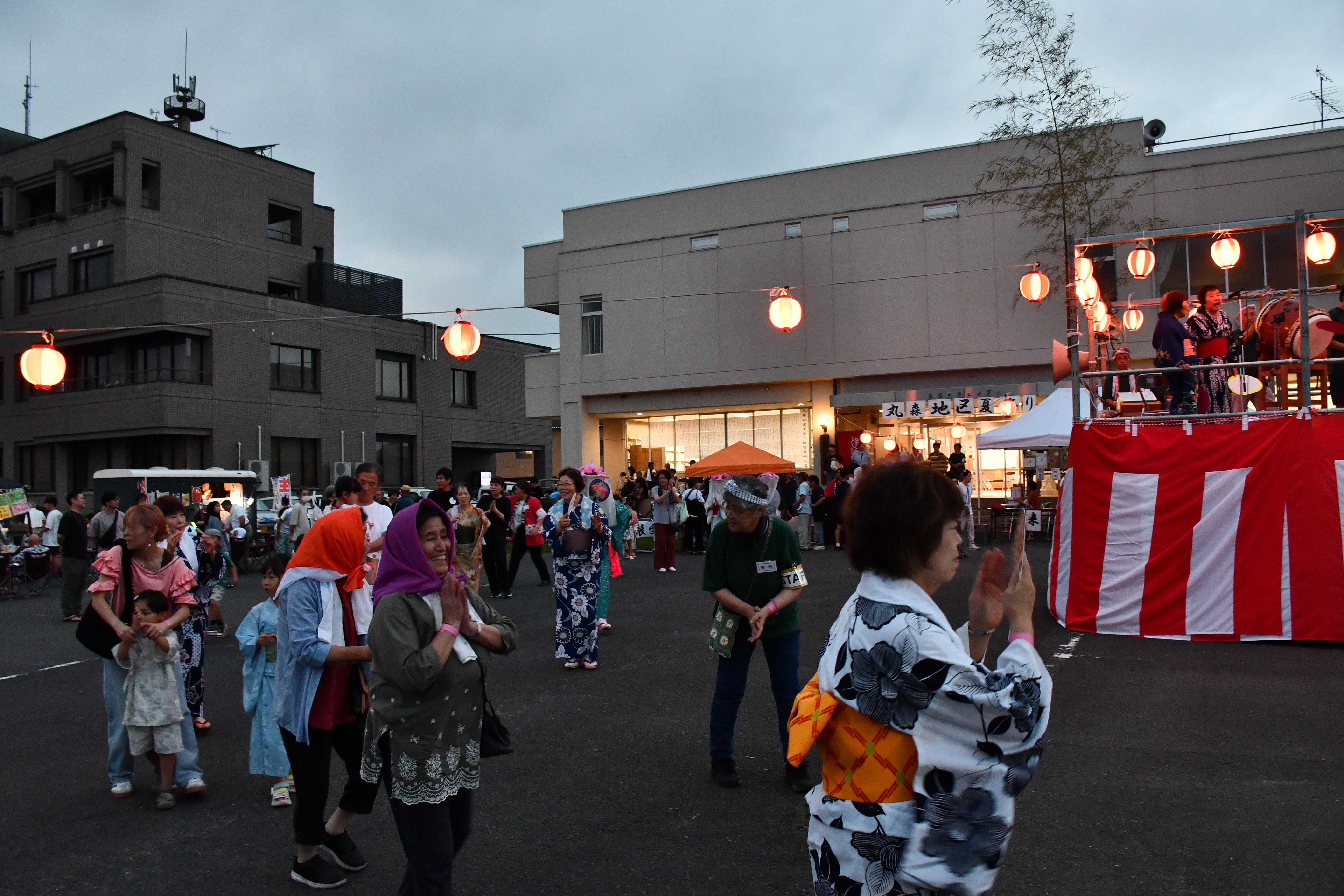 丸森地区夏祭り盆踊り