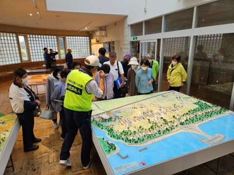 展示室の見学