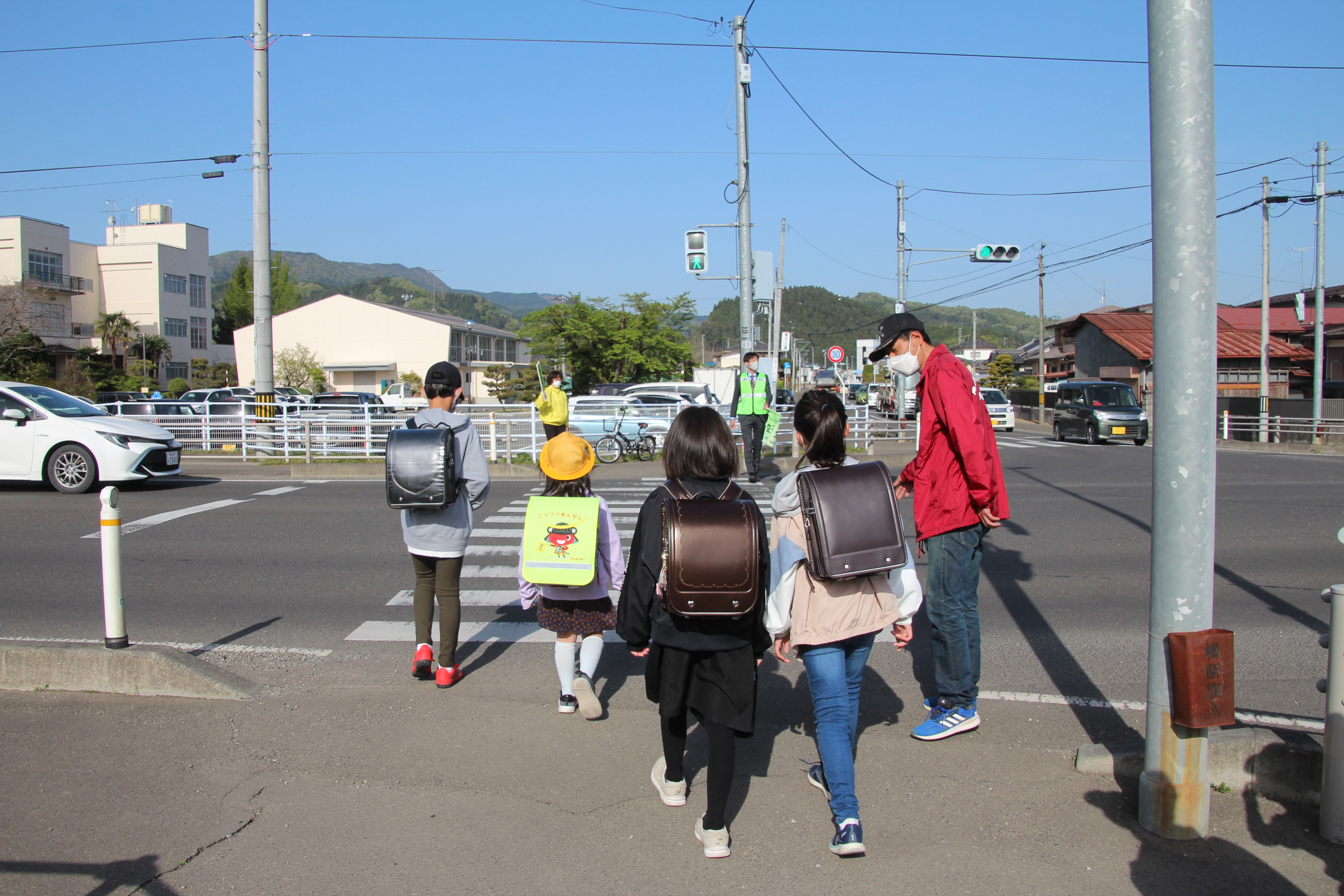 交通安全見守り運動