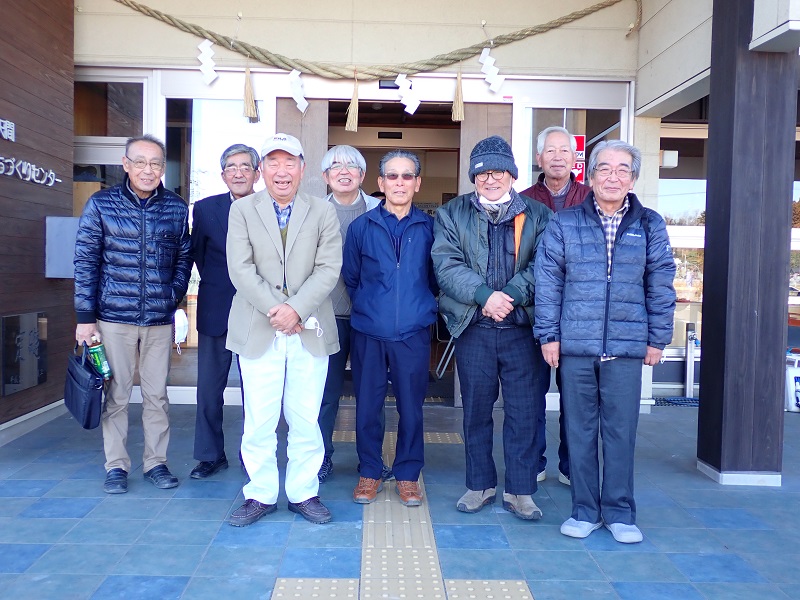 しめ飾り 記念撮影