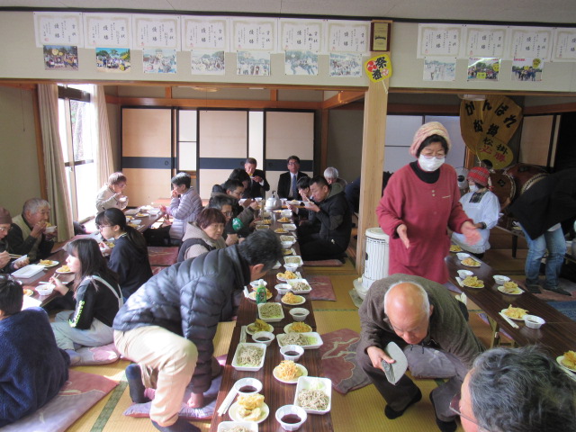 蕎麦のおふるまい