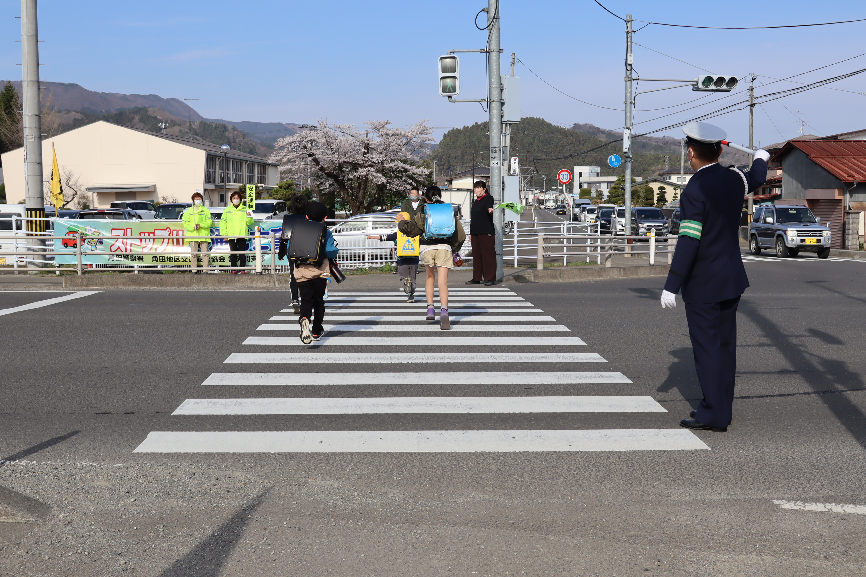 交通安全見守り活動