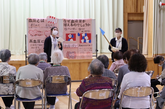 講話の様子