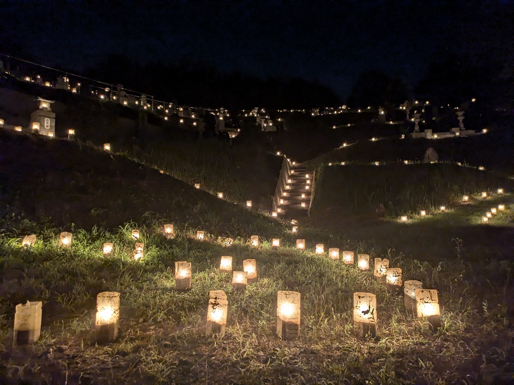 盂蘭盆 千灯供養