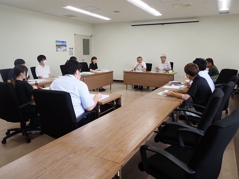 サポーター職員との顔合わせ会