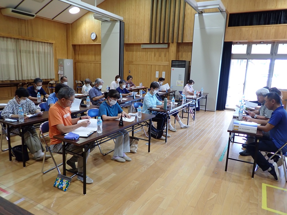 打ち合わせの様子