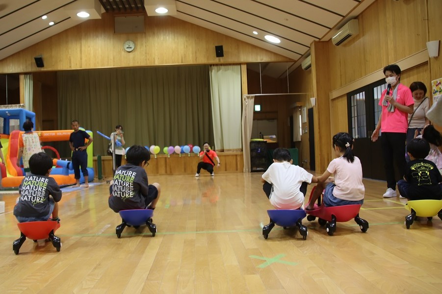 プラズマカーで競争だ！