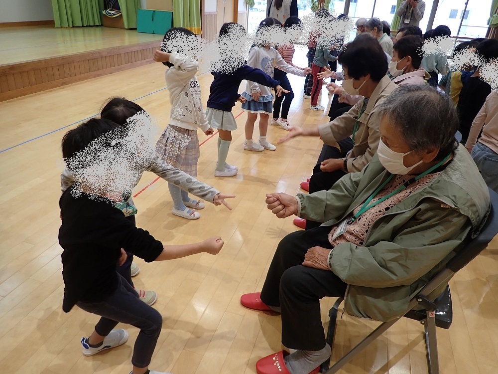 子ども達との交流会
