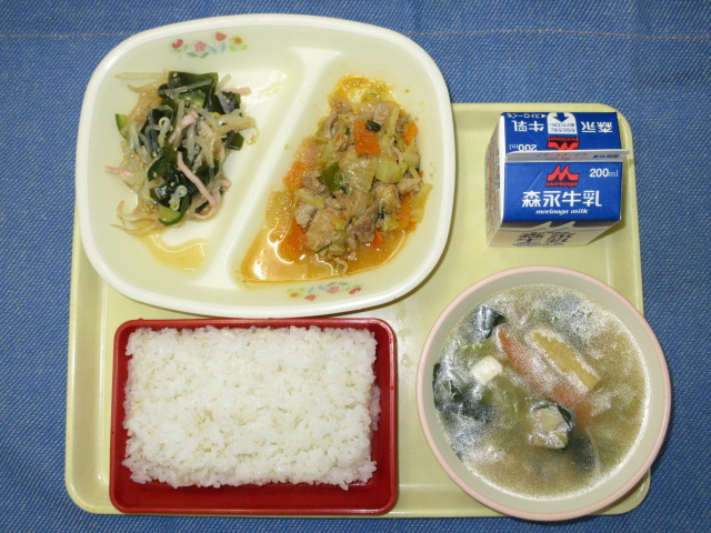 １２月１５日の献立