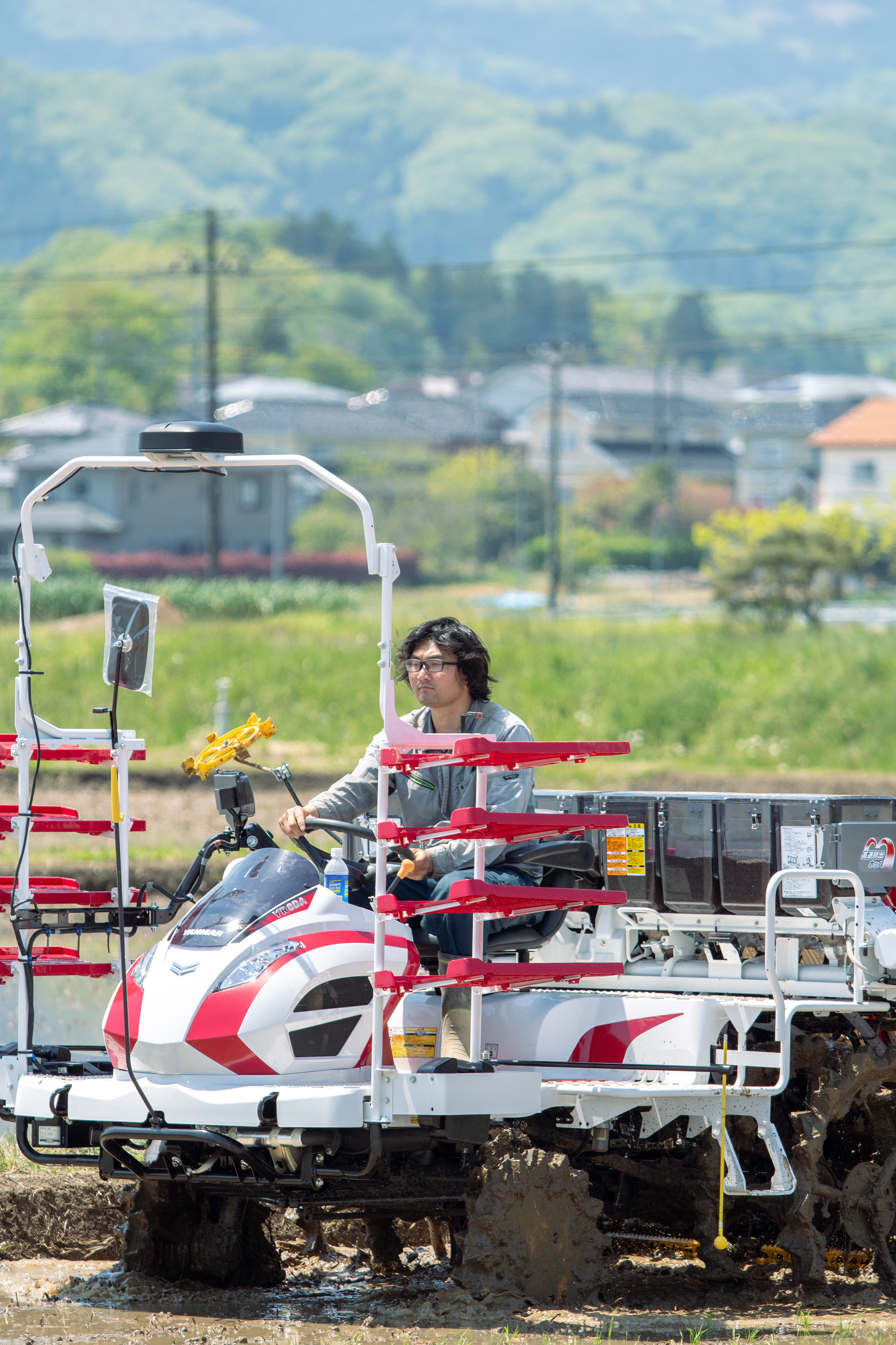 田植え機
