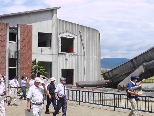 石巻市震災遺構 大川小１