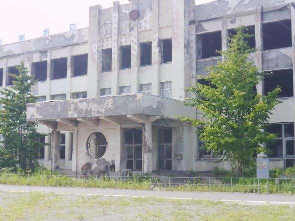 震災遺構門脇小 本校舎