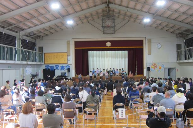 学習発表会：１年