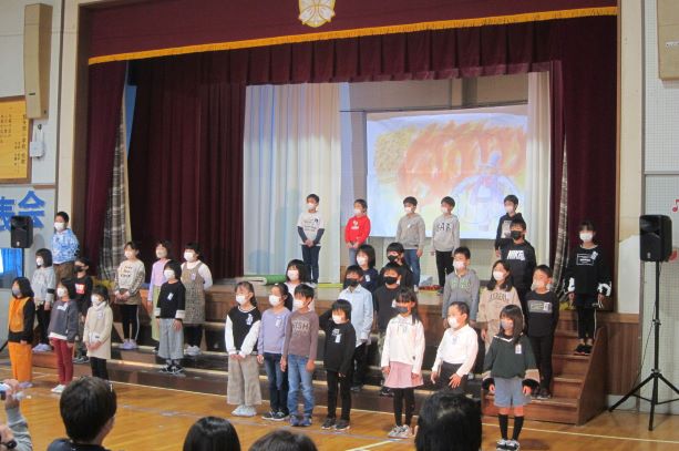 学習発表会：３年