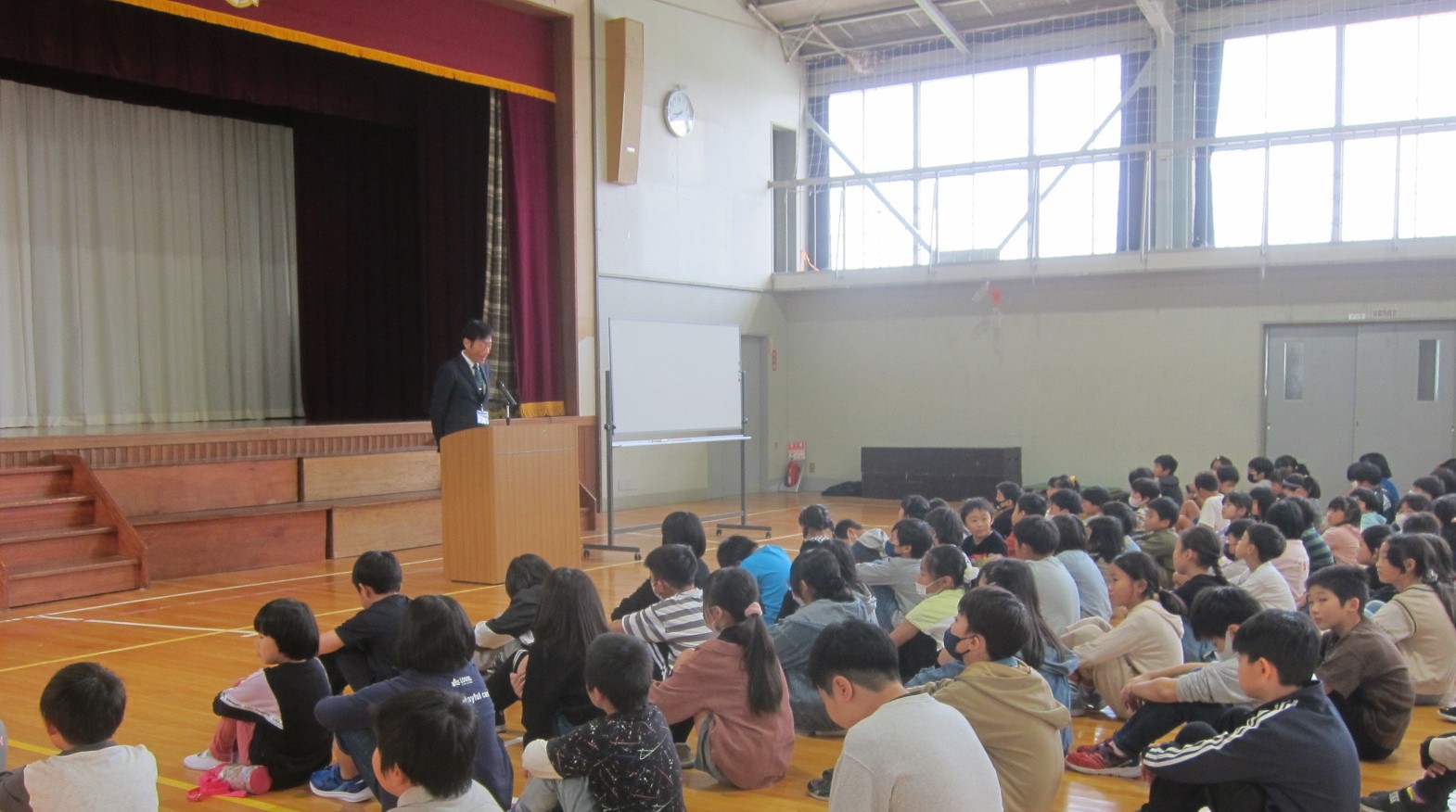 第２学期始業式 校長先生の話