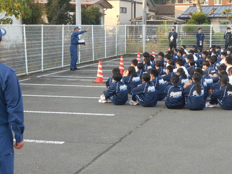 避難訓練 丸森町立丸森中学校 | 丸森町