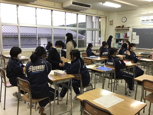 高校出前授業 丸森町立丸森中学校 ｜ 丸森町
