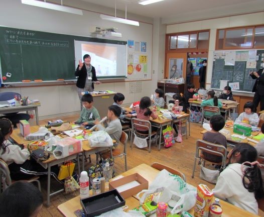 学習参観1年生