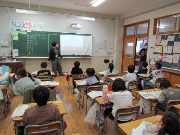 学習参観2年1組
