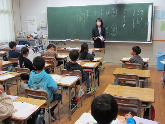 学習参観3年生