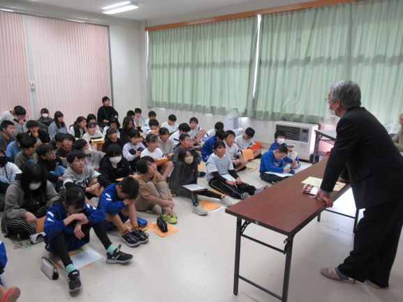 防災授業11/18「自主防災組織について」