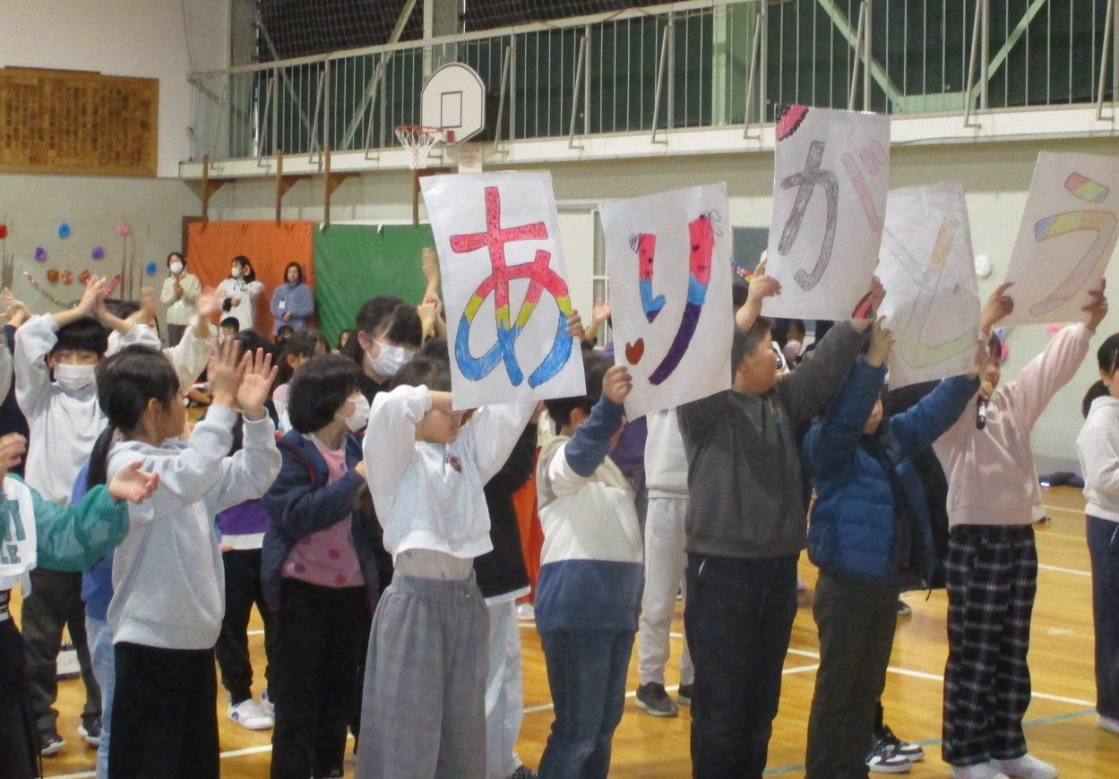 ６年生を送る会