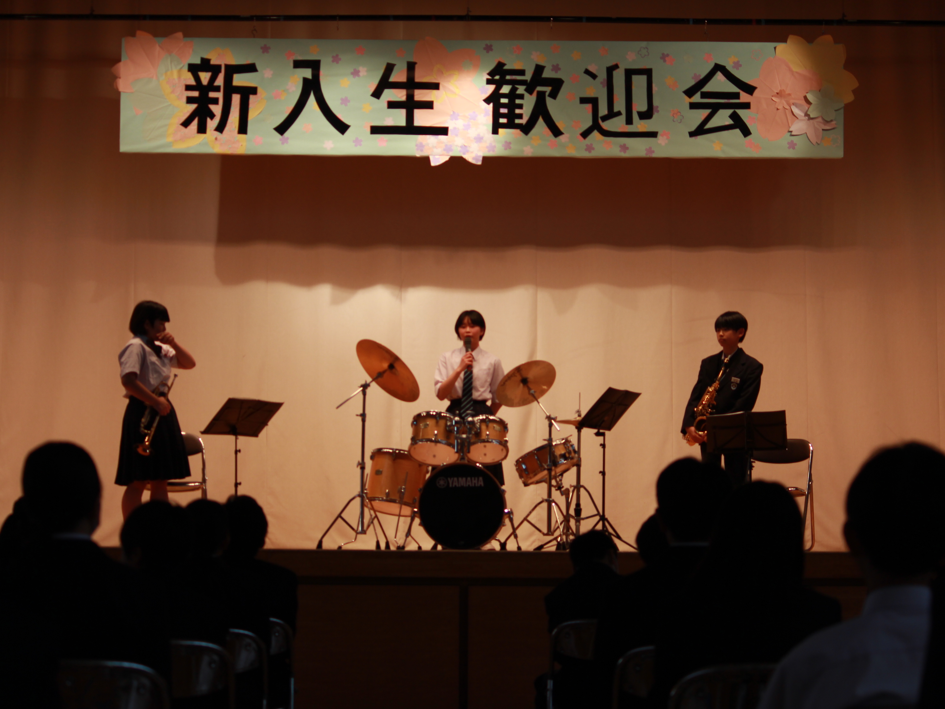吹奏楽部の様子
