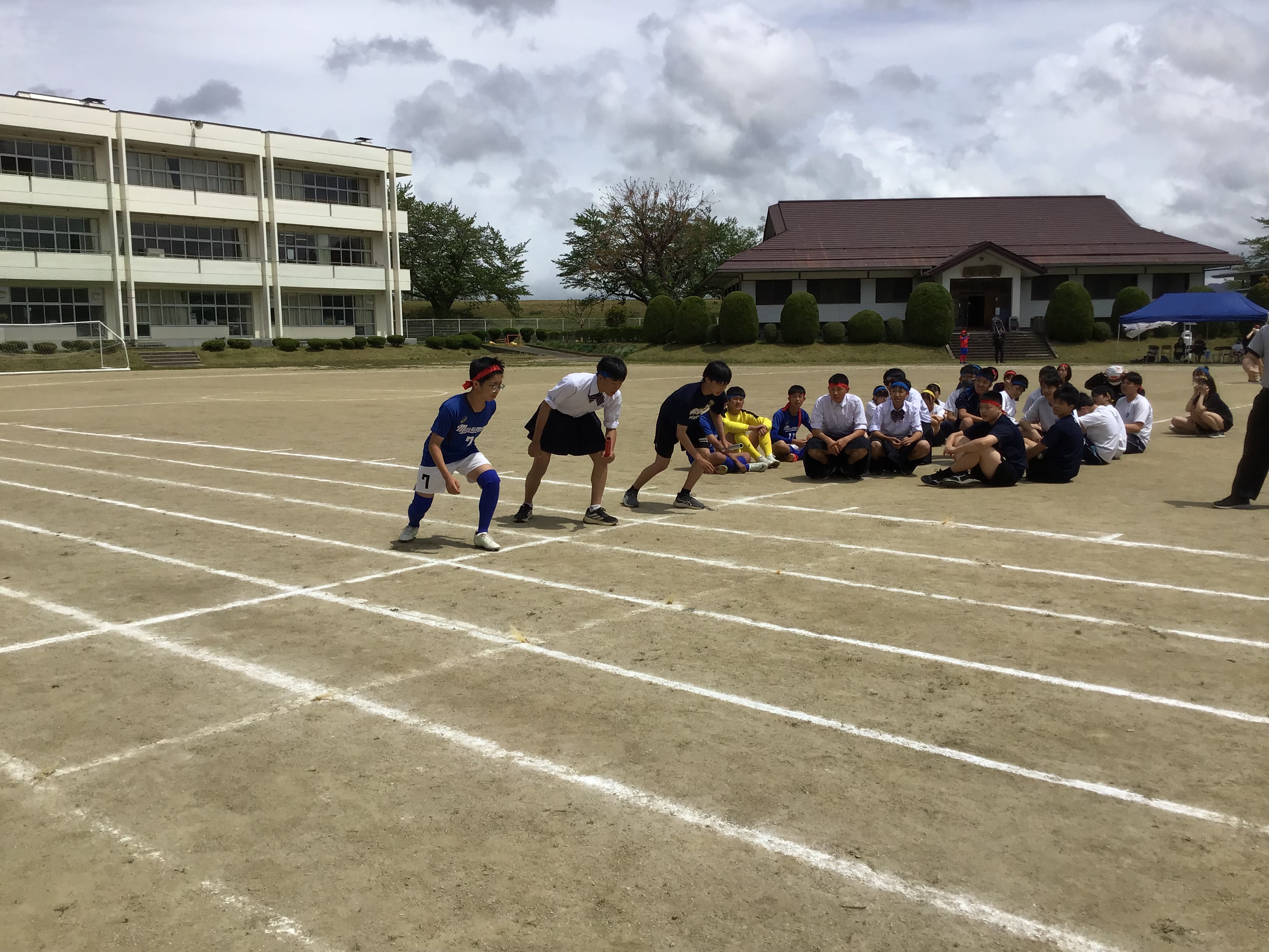 部活動対抗リレー