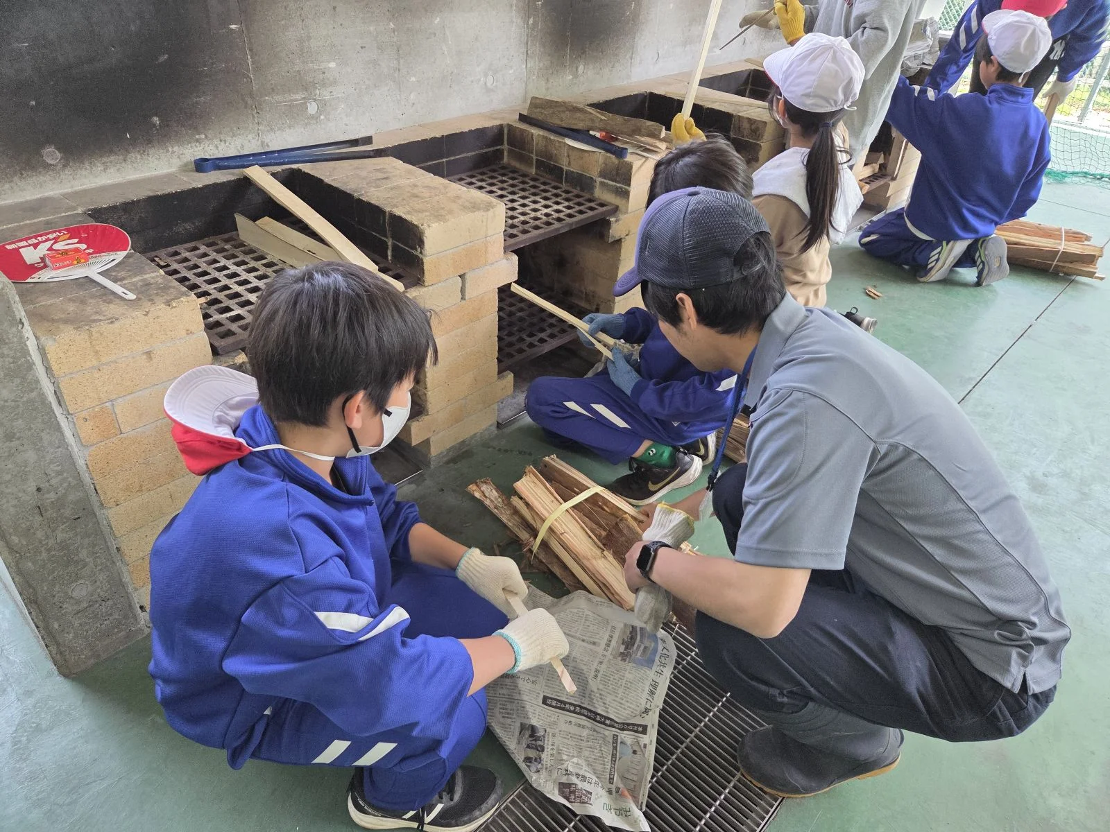 野外炊飯１