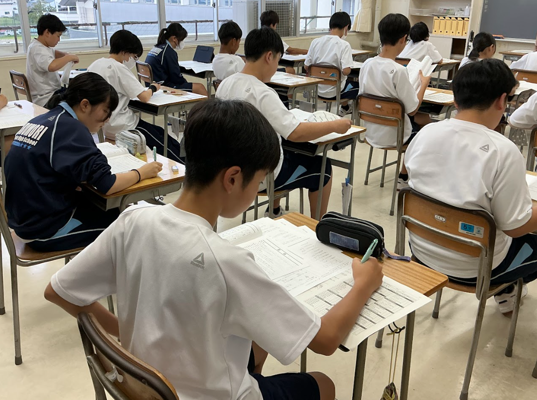 テストの様子