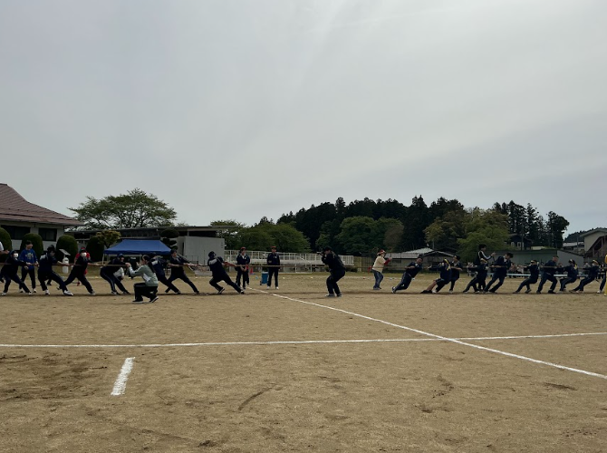綱引き