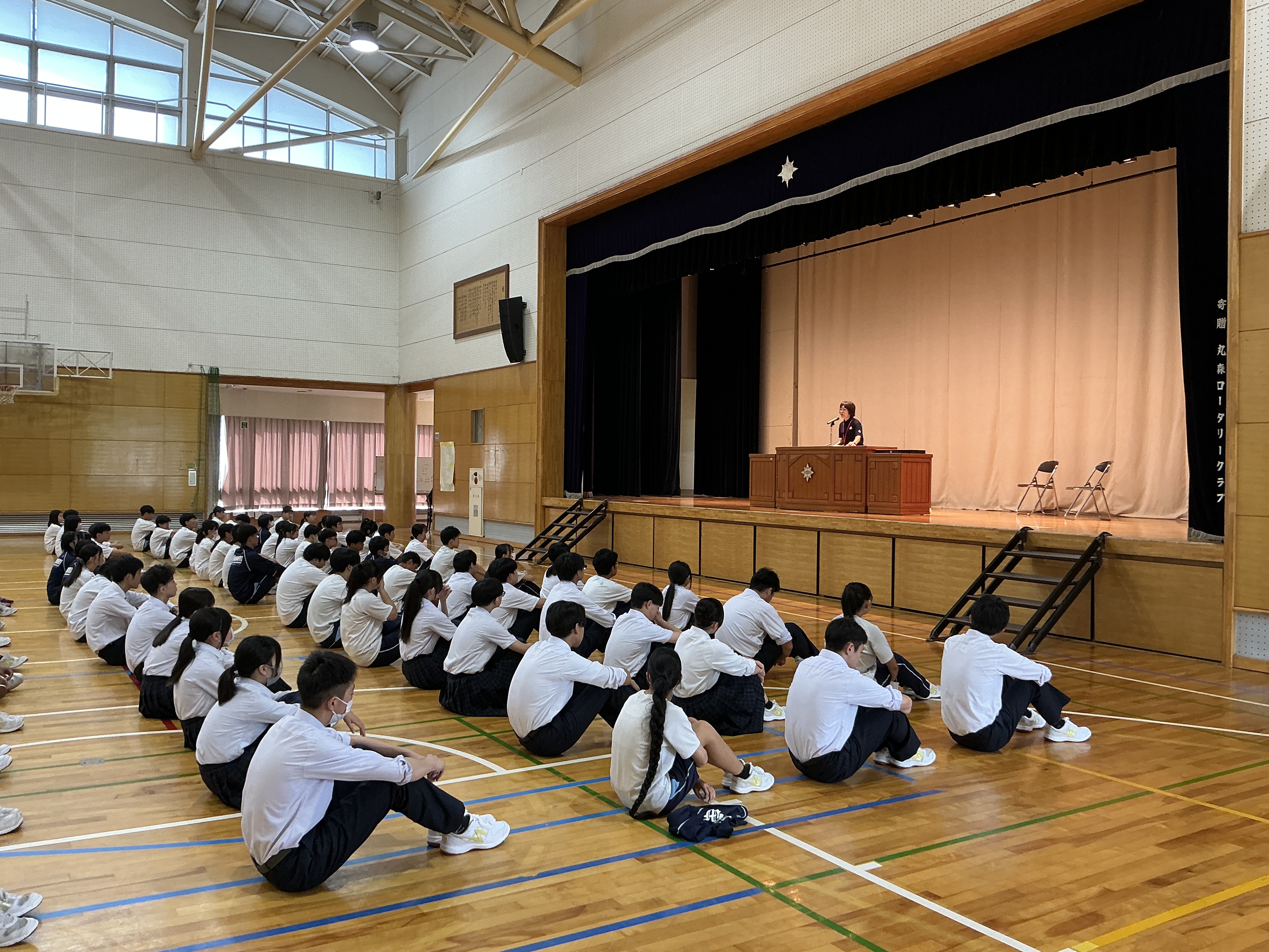 夏休み明け集会